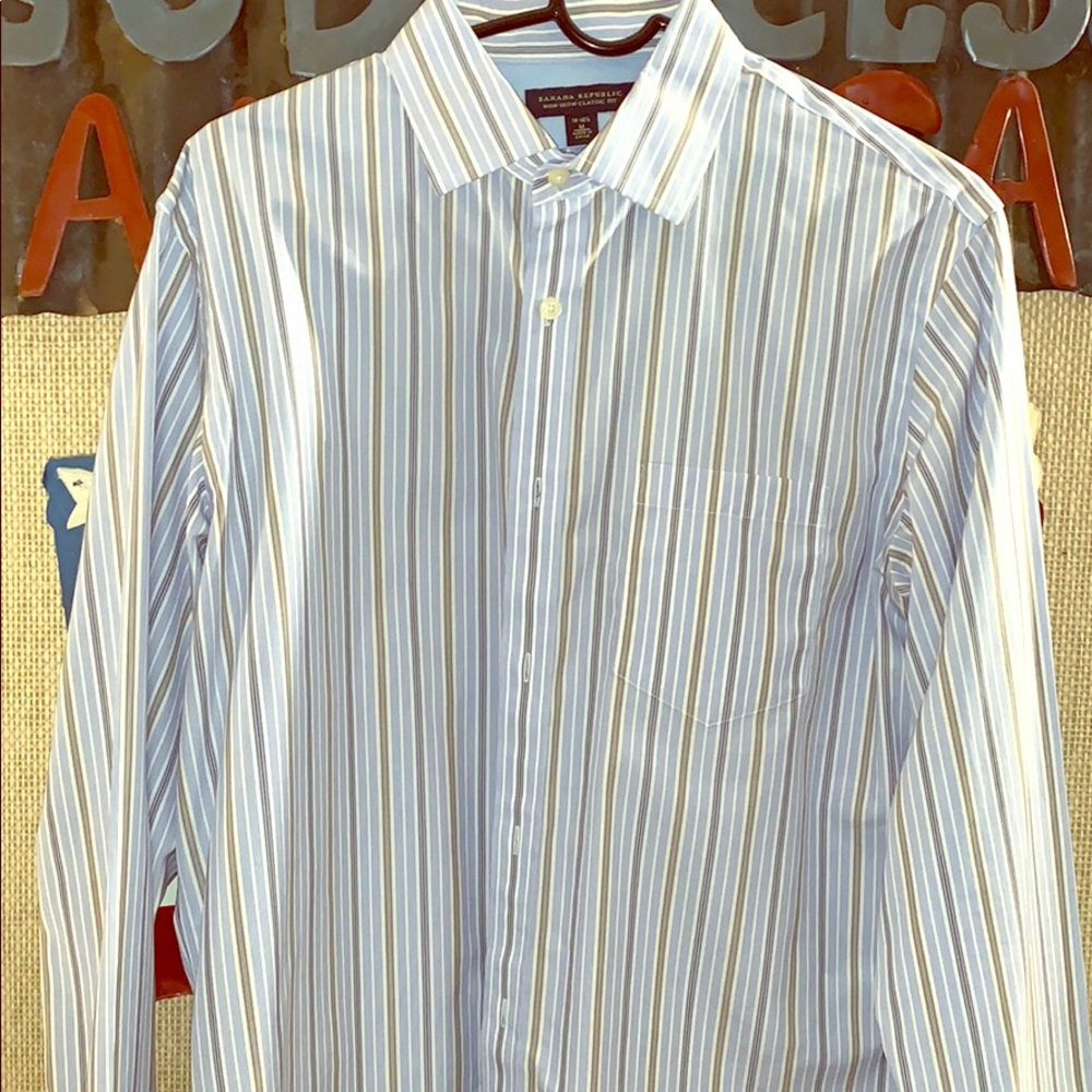 Banana republic non-iron classic fit dress shirt